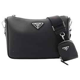 Prada Saffiano Reise-Schultertasche