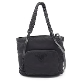 Borsa 2-Way TESSUTO+PASSAMA Prada