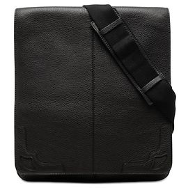 Borsa a tracolla in pelle nera Cartier Marcello