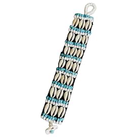 Antik Batik Bracciale con perline e conchiglie