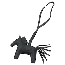 Pingente de bolsa Hermes Rodeo PM So Black - Hermès