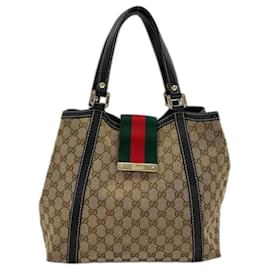 Borsa Tote Gucci GG Canvas marrone