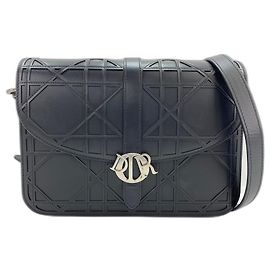 Borsa a tracolla Christian Dior in pelle Cannage Cosmo