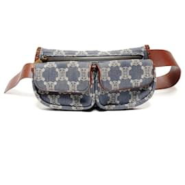 Céline Borsa Cintura Celine Denim Macadam Triomphe