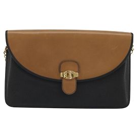 Christian Dior Flap Shoulder Leather