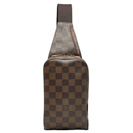Borsa a tracolla Louis Vuitton Damier Geronimos