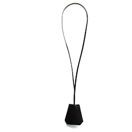 Hermès Touquet x Martin Margiela Key Ring Black Leather