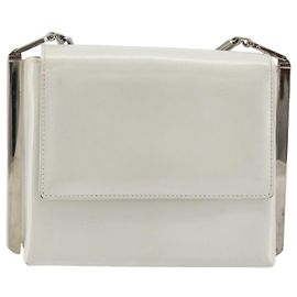 Salvatore Ferragamo Vintage Chain Patent Leather