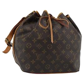 LOUIS VUITTON Borsa a Spalla Monogram Petit Noe M42226 LV Auth 190397