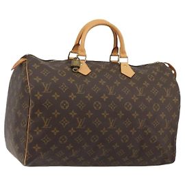 LOUIS VUITTON Bolso Monogram Speedy 40 M41522 LV Auth 189114A