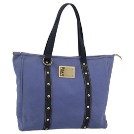 LOUIS VUITTON Antigua Cabas GM Borsa Tote Viola M40084 LV Auth ka5088