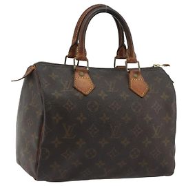 LOUIS VUITTON Borsa Monogram Speedy 25 M41528 LV Auth 190651
