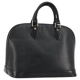 Borsa LOUIS VUITTON Epi Alma Noir Black M52142 LV Auth 190623A