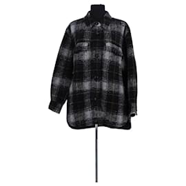 Cappotto in cotone nero Isabel Marant Etoile