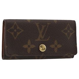 LOUIS VUITTON Monogram Multicles 4 Key Case Monogram M62631 LV Auth 188191A