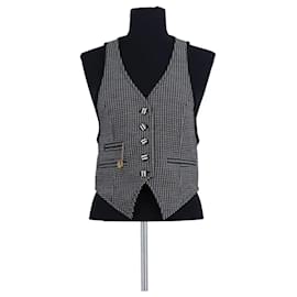 Chaleco Louis Vuitton de lana negro