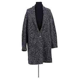 Cappotto Isabel Marant Etoile in cotone antracite