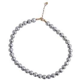 Collana Luj Ophelie in argento con perle in madreperla grigia - Autre Marque