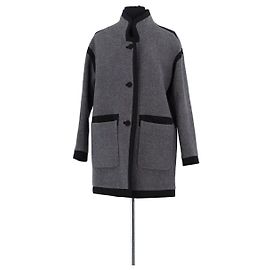 Claudie Pierlot wool coat anthracite