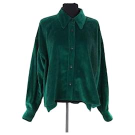 Camicia Isabel Marant in cotone verde