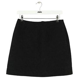 Louis Vuitton Rock aus Wolle Schwarz
