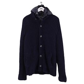 Herno Jacke aus Wolle Marineblau Herren M