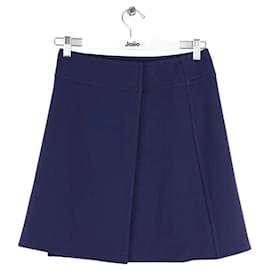 Courreges Falda Courrèges de lana azul