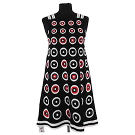 Abito Alaïa nero in viscosa