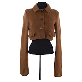 Chaqueta de lana Acne Studios color camel