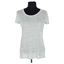 Camiseta Burberry de lino verde