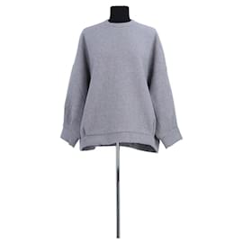 Anthrazitfarbener Wollpullover - Heimstone