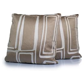 Eichholtz, due Cushions Ribeira in beige e bianco - Autre Marque