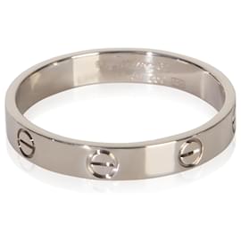 Cartier Love Ring aus Weißgold, kleines Modell