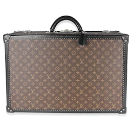 Bauletto Alzer 60 in pelle Monogram Macassar & nera Louis Vuitton
