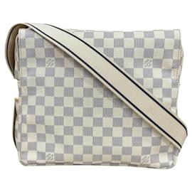 Borsa a tracolla Louis Vuitton Naviglio Damier Azur
