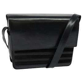Gucci Vintage Flat Messenger Nylon e Couro
