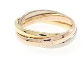 Cartier Trinity Ring 18K Rosé Weiß und Gelbgold