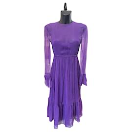 Abito fluido viola Gucci
