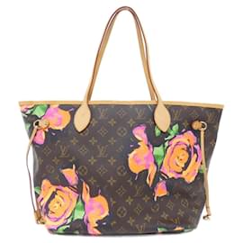 Bolsa Louis Vuitton Monogram Rose Neverfull MM