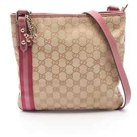 Borsa a Spalla Gucci GG Canvas Charm