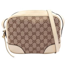 Borsa a Spalla Gucci Bree GG Canvas
