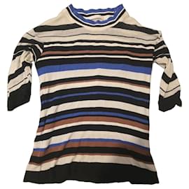 BOSS Gestreifter Strickpullover - Hugo Boss