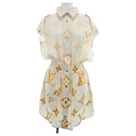 Louis Vuitton Seidenkleid