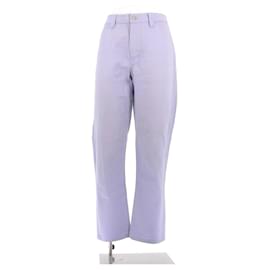Vaqueros Acne Studios Morados de Algodón Talla 44