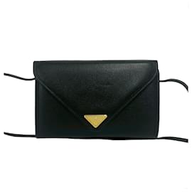 Sac à bandoulière en cuir vintage Yves Saint Laurent