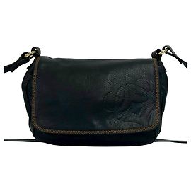 Borsa a tracolla in pelle con logo Anagram vintage Loewe