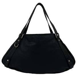 Gucci Tote Bag aus schwarzem Leder