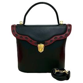 YVES SAINT LAURENT Sac à bandoulière 2-en-1 en cuir avec découpes - Yves Saint Laurent