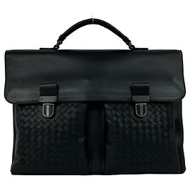 Valigetta in pelle Intrecciato Bottega Veneta
