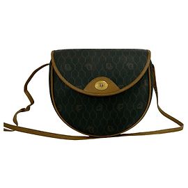 Borsa a tracolla Christian Dior Vintage in pelle con motivo a nido d'ape